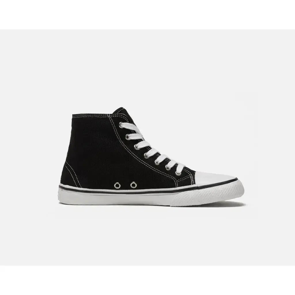 Bohempia - Orik 2.0 Classic Black - Zapatillas barefoot de caña alta veganas unisex negras