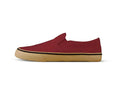 Bohempia Velik Burgundy & Gum - Zapatillas sin cordones barefoot unisex granate