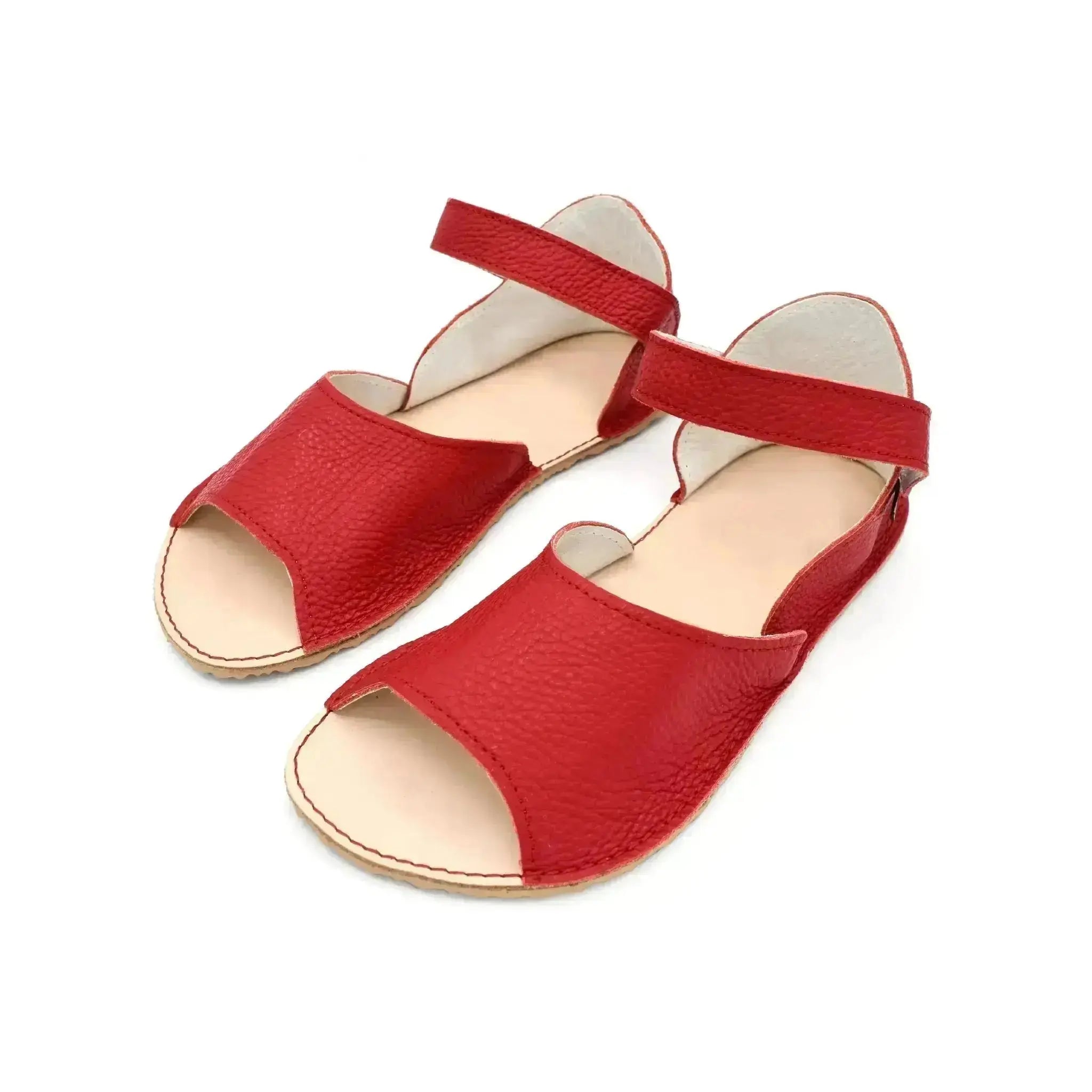 Cacles Barefoot - Akumal Cherry Red - Sandales minimalistes