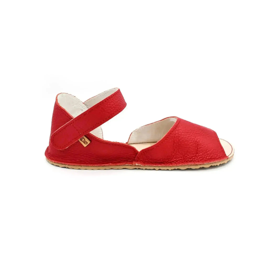 Cacles Barefoot - Akumal Cherry Red - Sandales minimalistes
