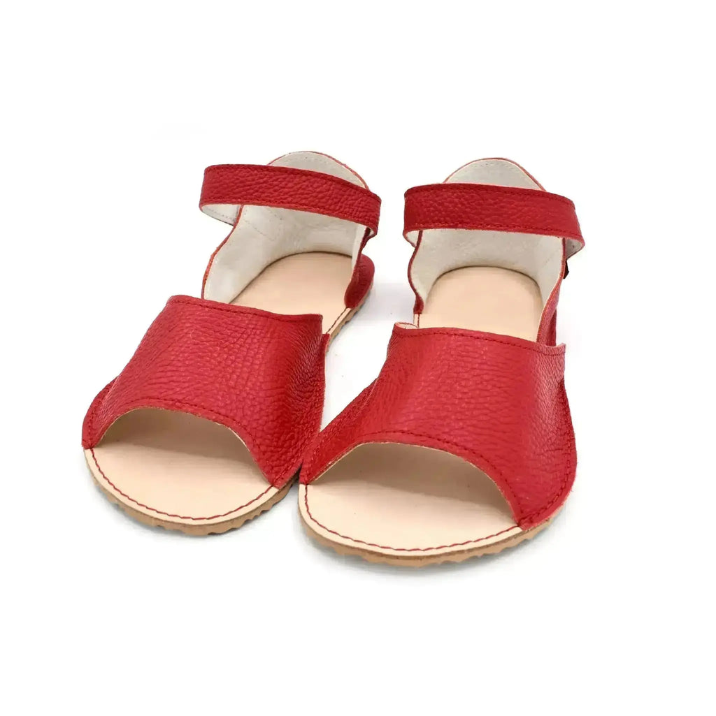 Cacles Barefoot - Akumal Cherry Red - Sandales minimalistes