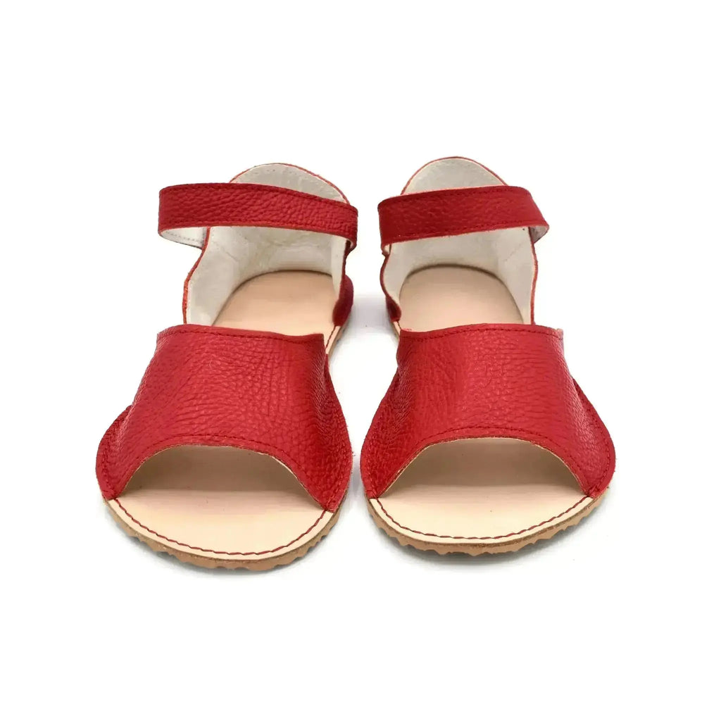 Cacles Barefoot - Akumal Cherry Red - Sandales minimalistes