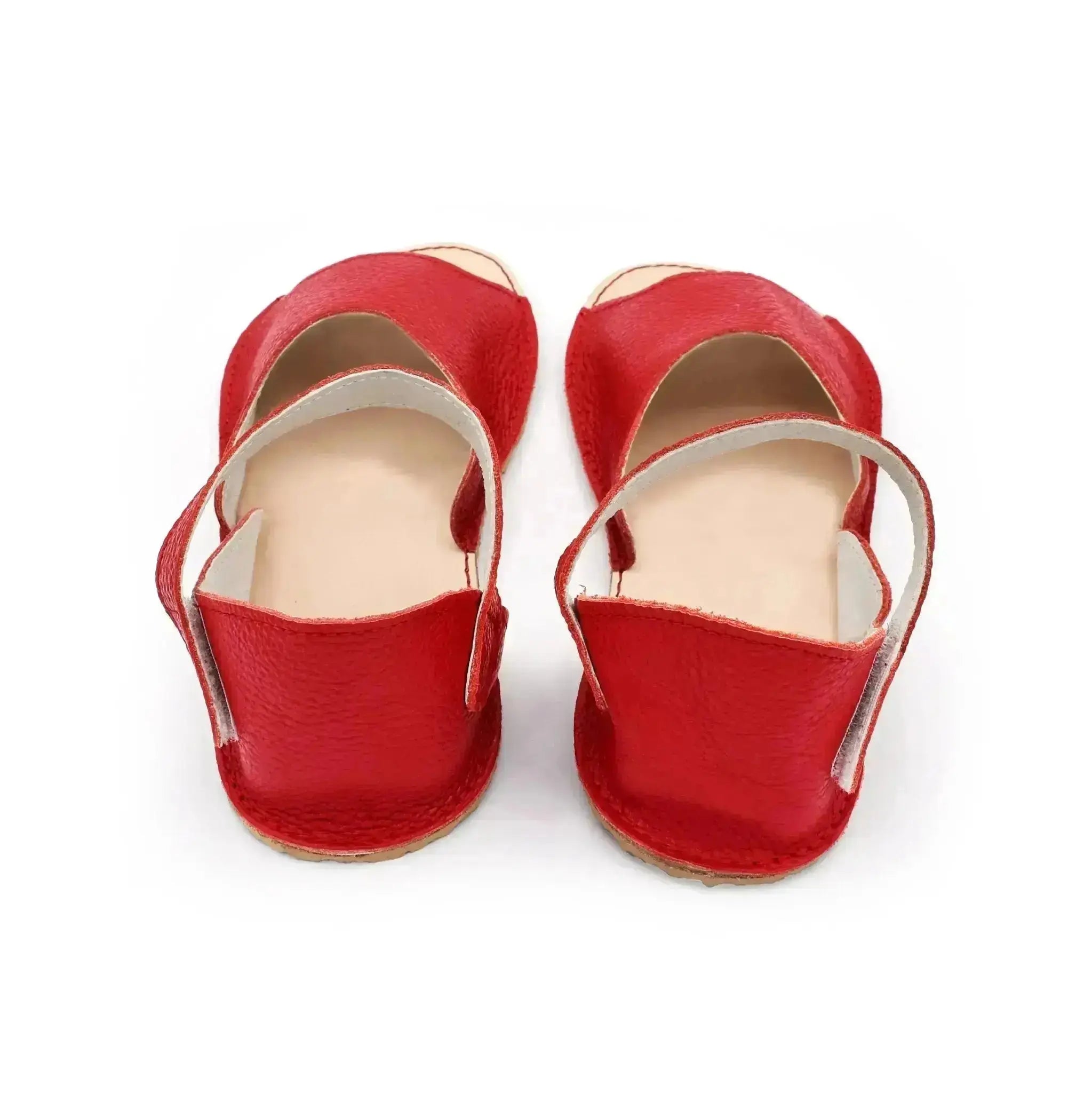 Cacles Barefoot - Akumal Cherry Red - Sandales minimalistes