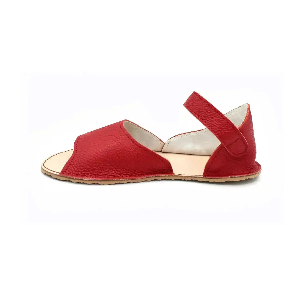 Cacles Barefoot - Akumal Cherry Red - Sandales minimalistes