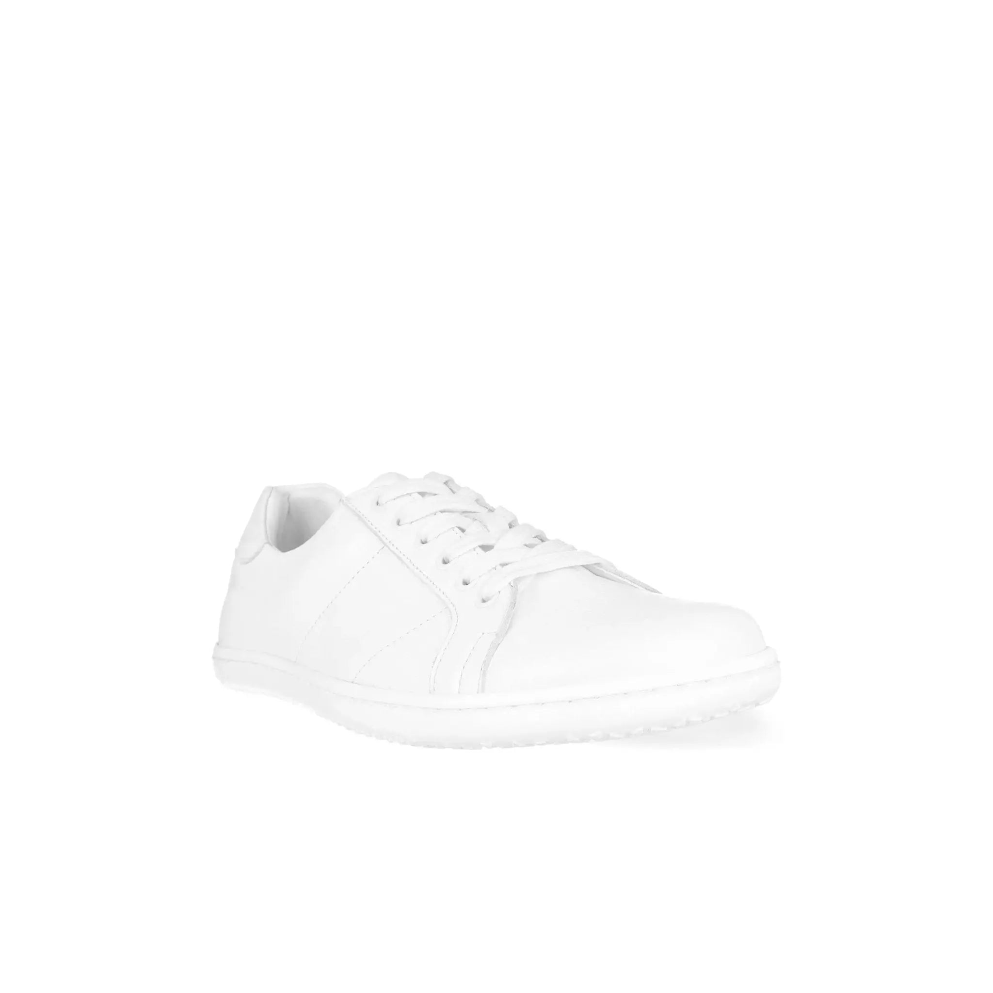 Angles Fashion - Linos White - Zapatillas barefoot unisex blancas