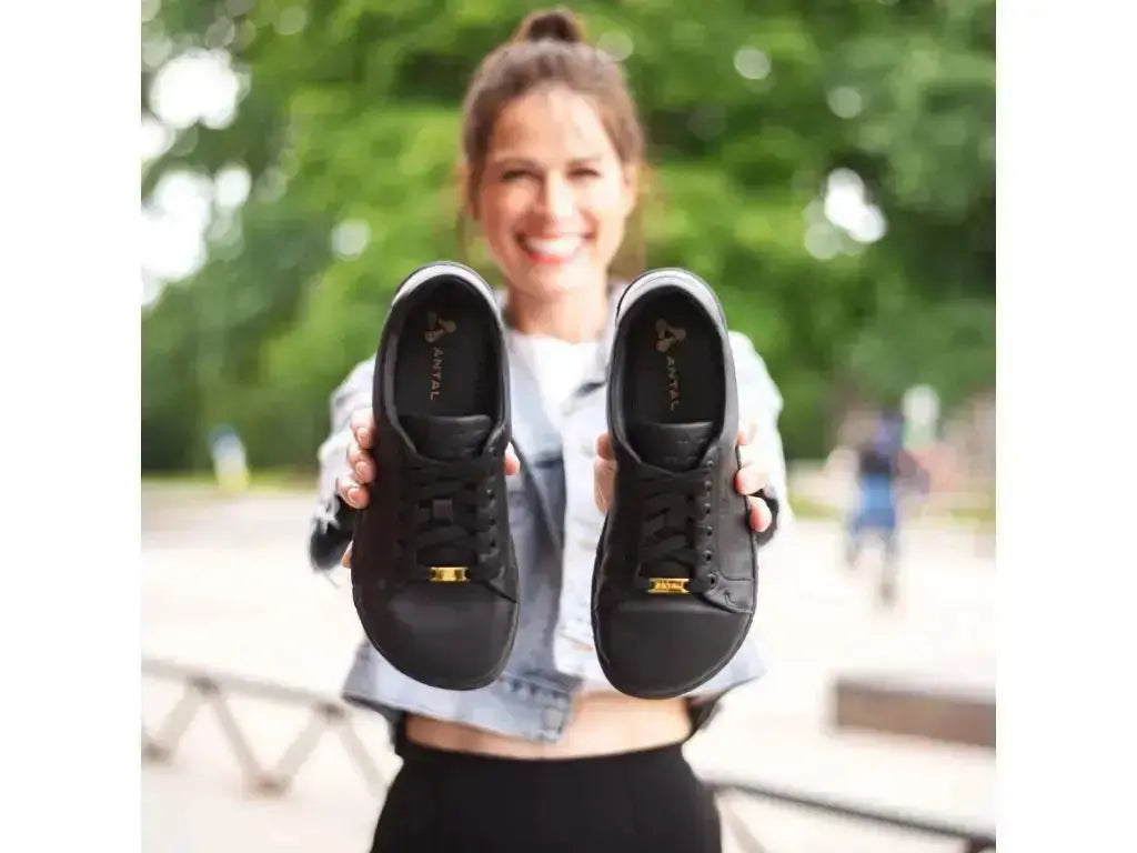 Antal - Amada Black - Zapatillas barefoot unisex negro
