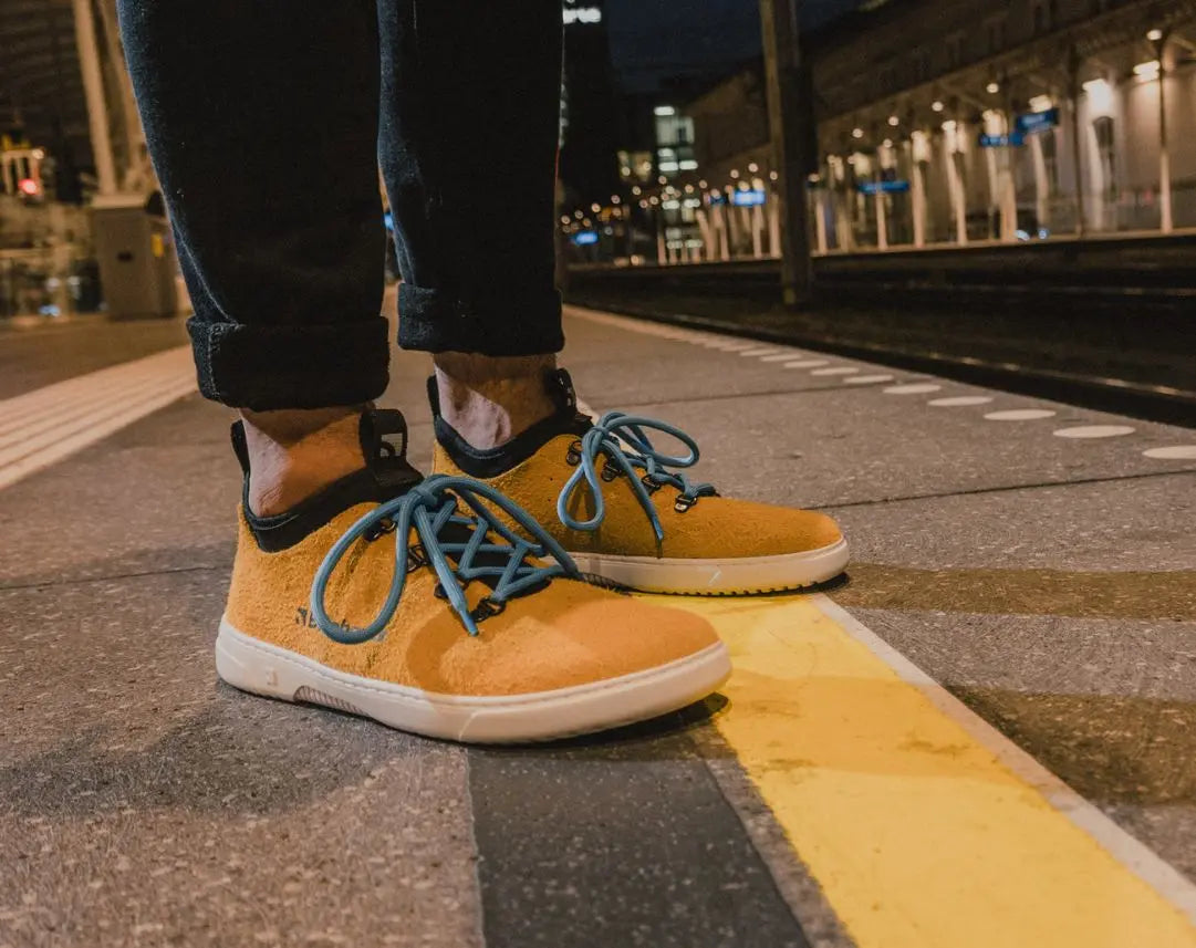 Barebarics - Bronx Mustard - Zapatillas barefoot