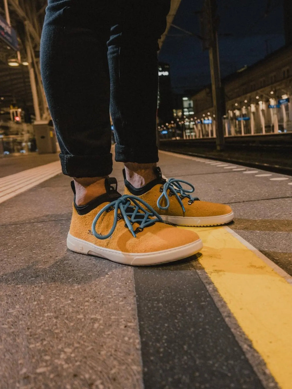 Barebarics - Bronx Mustard - Zapatillas barefoot