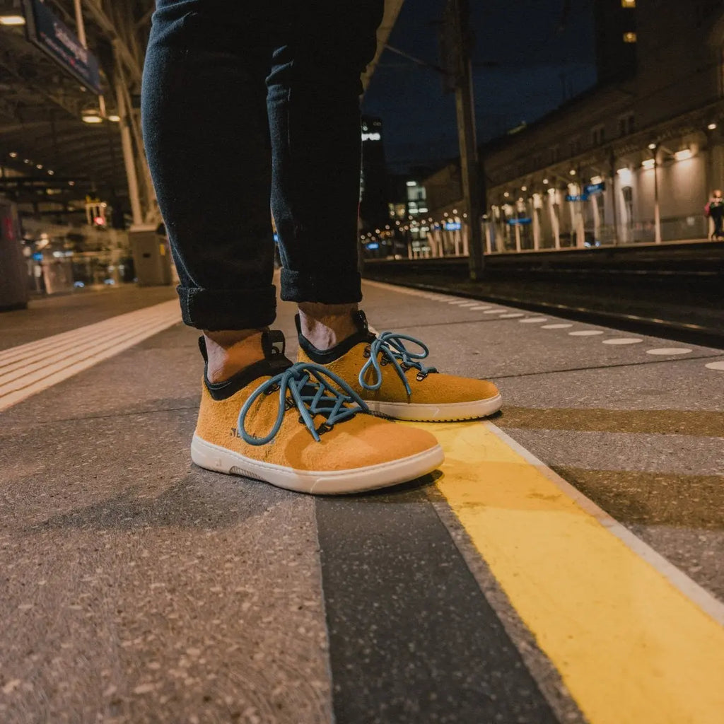 Barebarics - Bronx Mustard - Zapatillas barefoot