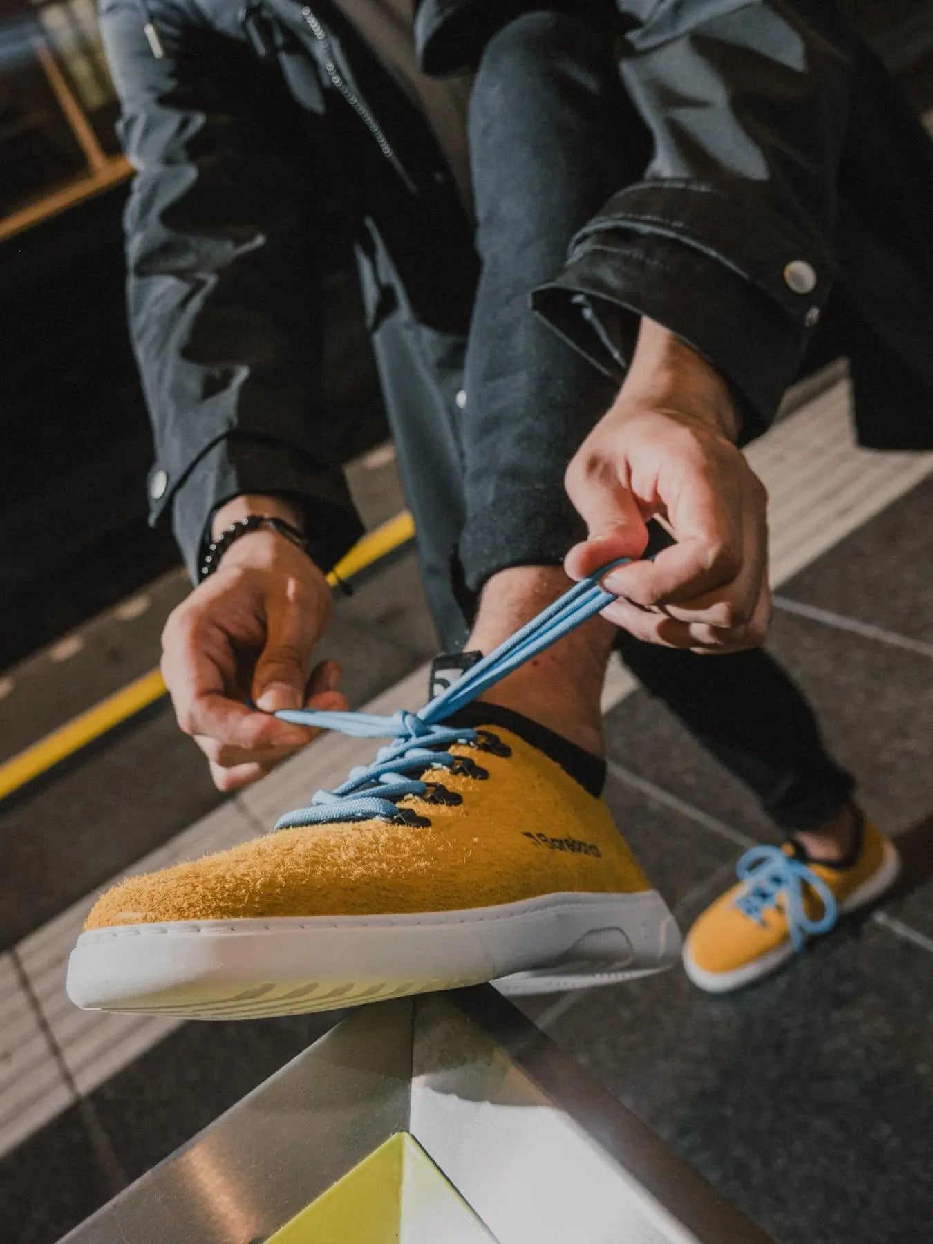 Barebarics - Bronx Mustard - Zapatillas barefoot
