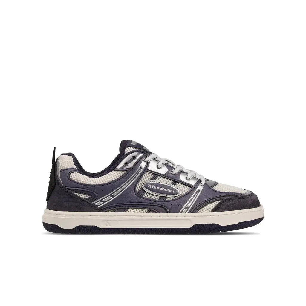 Barebarics - Dropsta Bleu & Argent - Chaussures barefoot