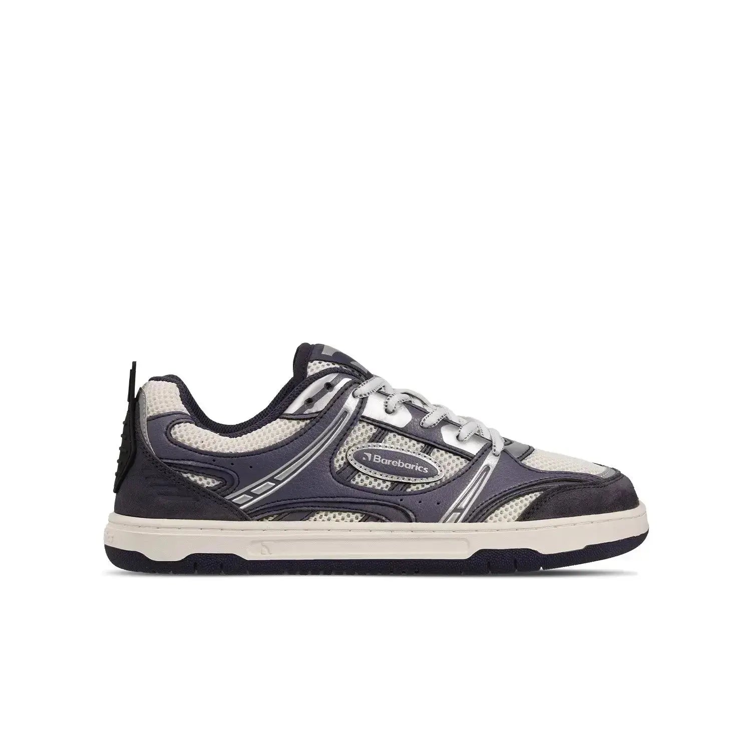 Barebarics - Dropsta Bleu & Argent - Chaussures barefoot