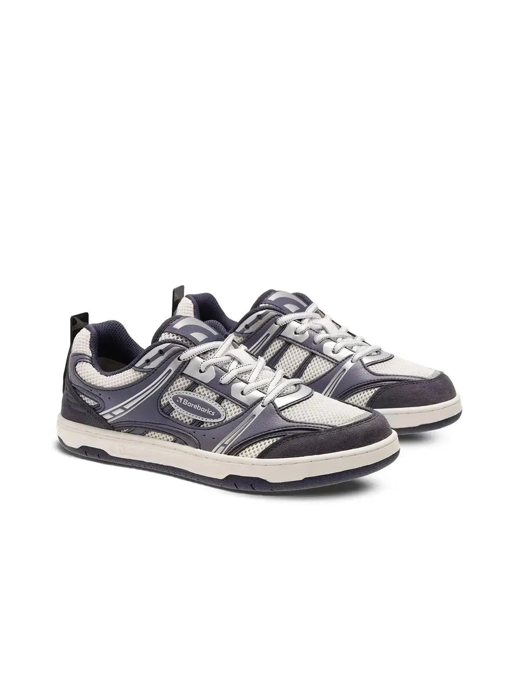 Barebarics - Dropsta Bleu & Argent - Chaussures barefoot