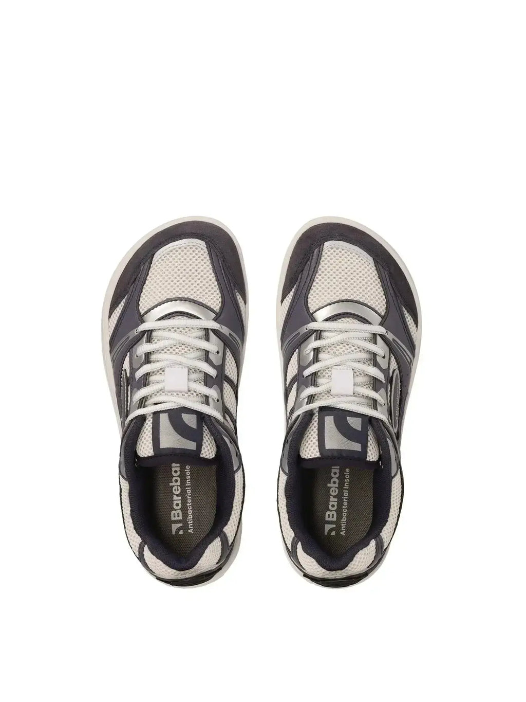 Barebarics - Dropsta Bleu & Argent - Chaussures barefoot