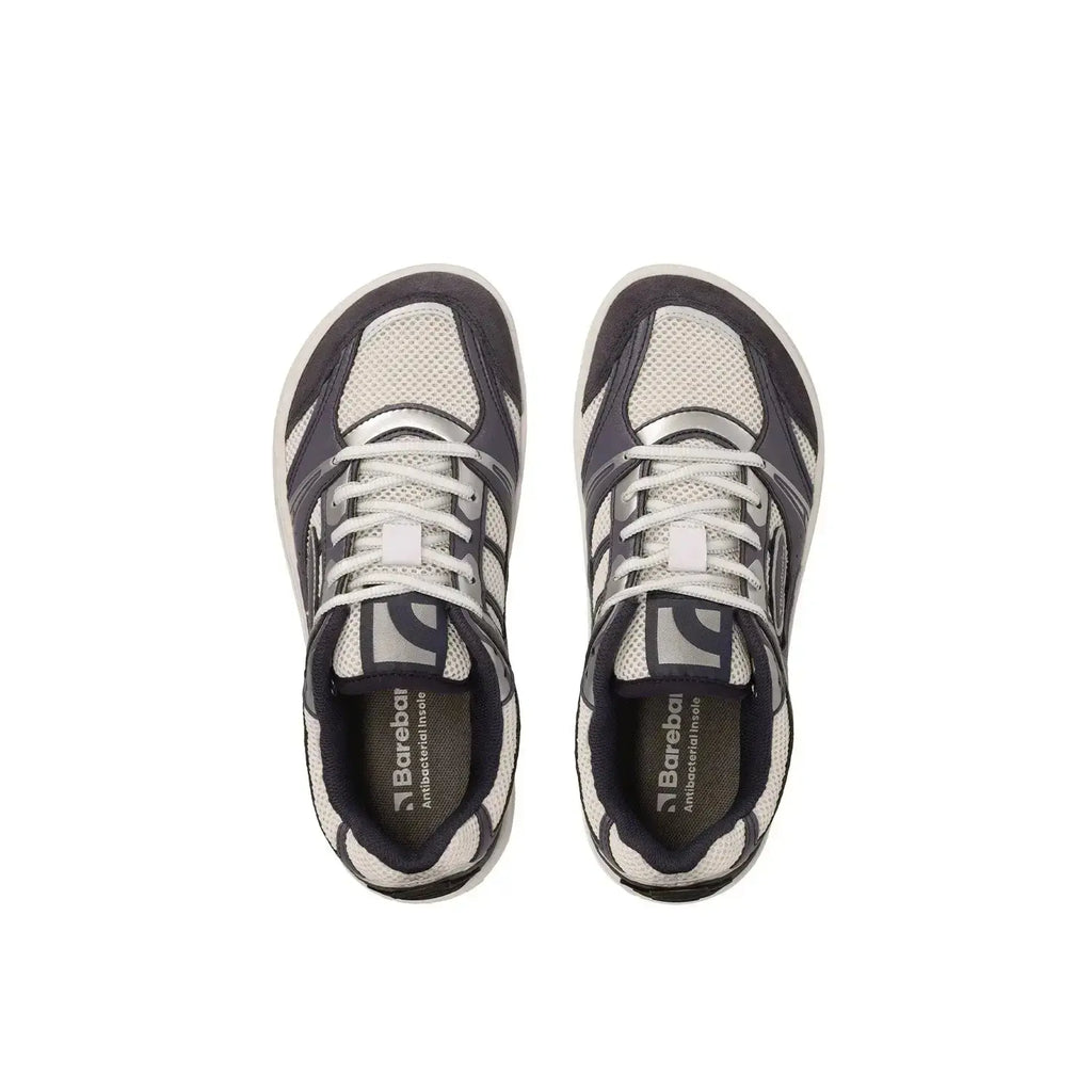 Barebarics - Dropsta Bleu & Argent - Chaussures barefoot