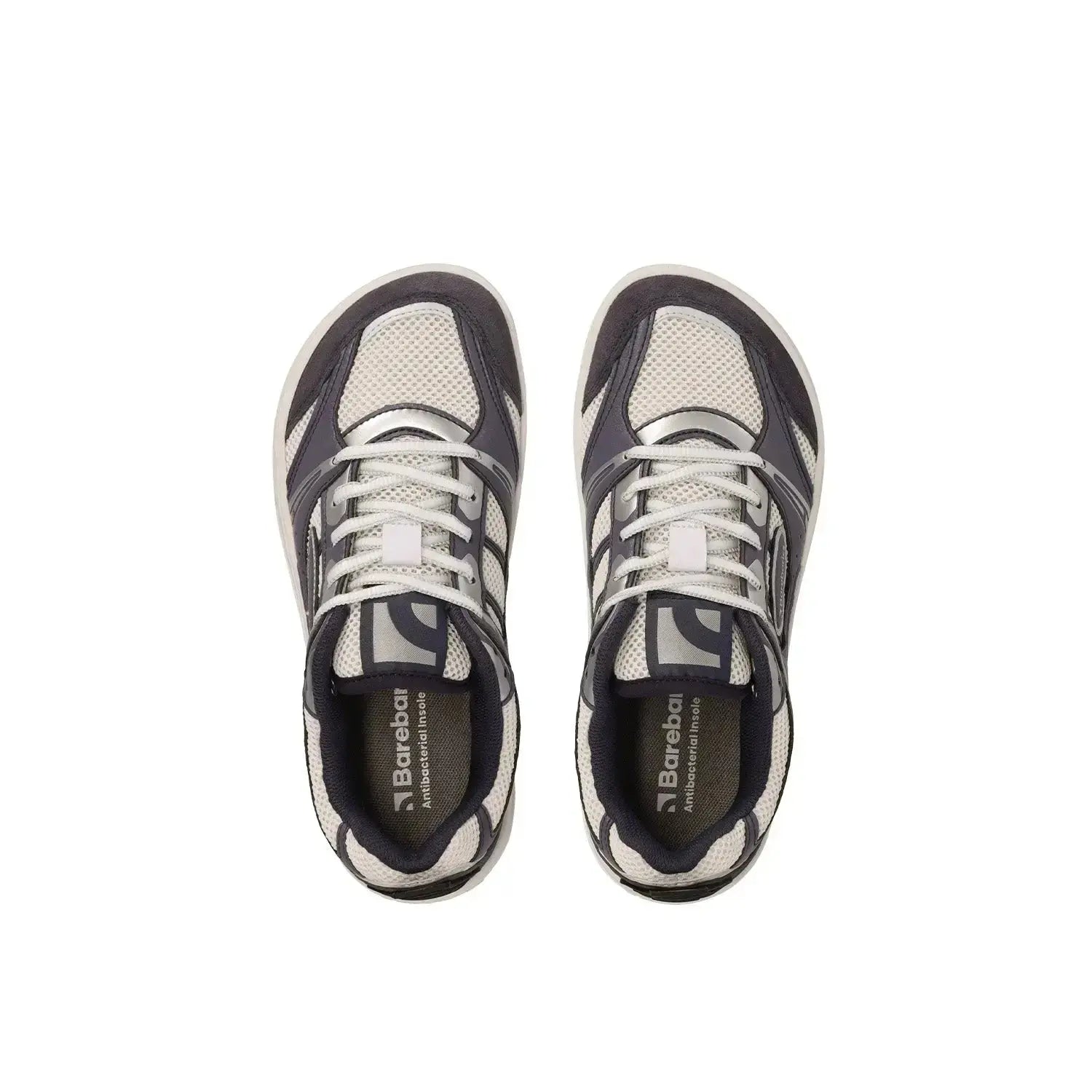 Barebarics - Dropsta Bleu & Argent - Chaussures barefoot
