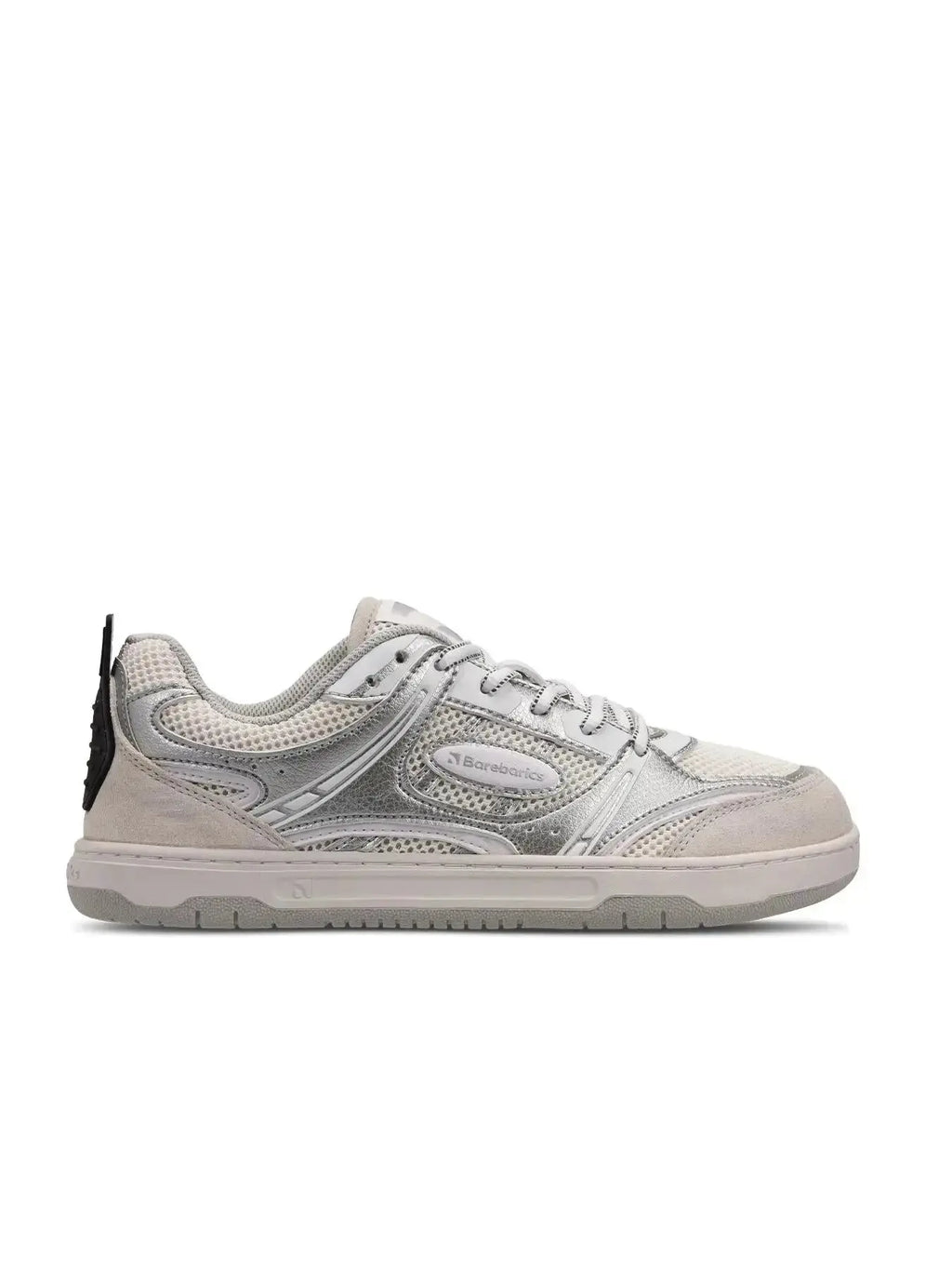 Barebarics - Dropsta Argent & Blanc - Chaussures barefoot