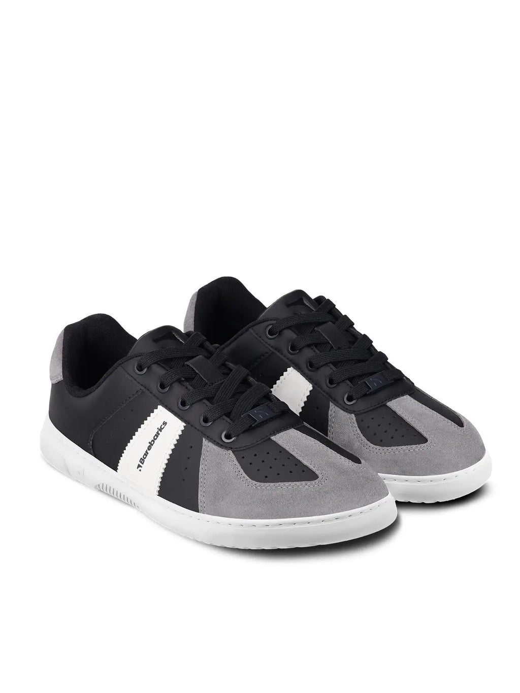 Barebarics - Icara Black & Dark Grey – Zapatillas barefoot unisex negro