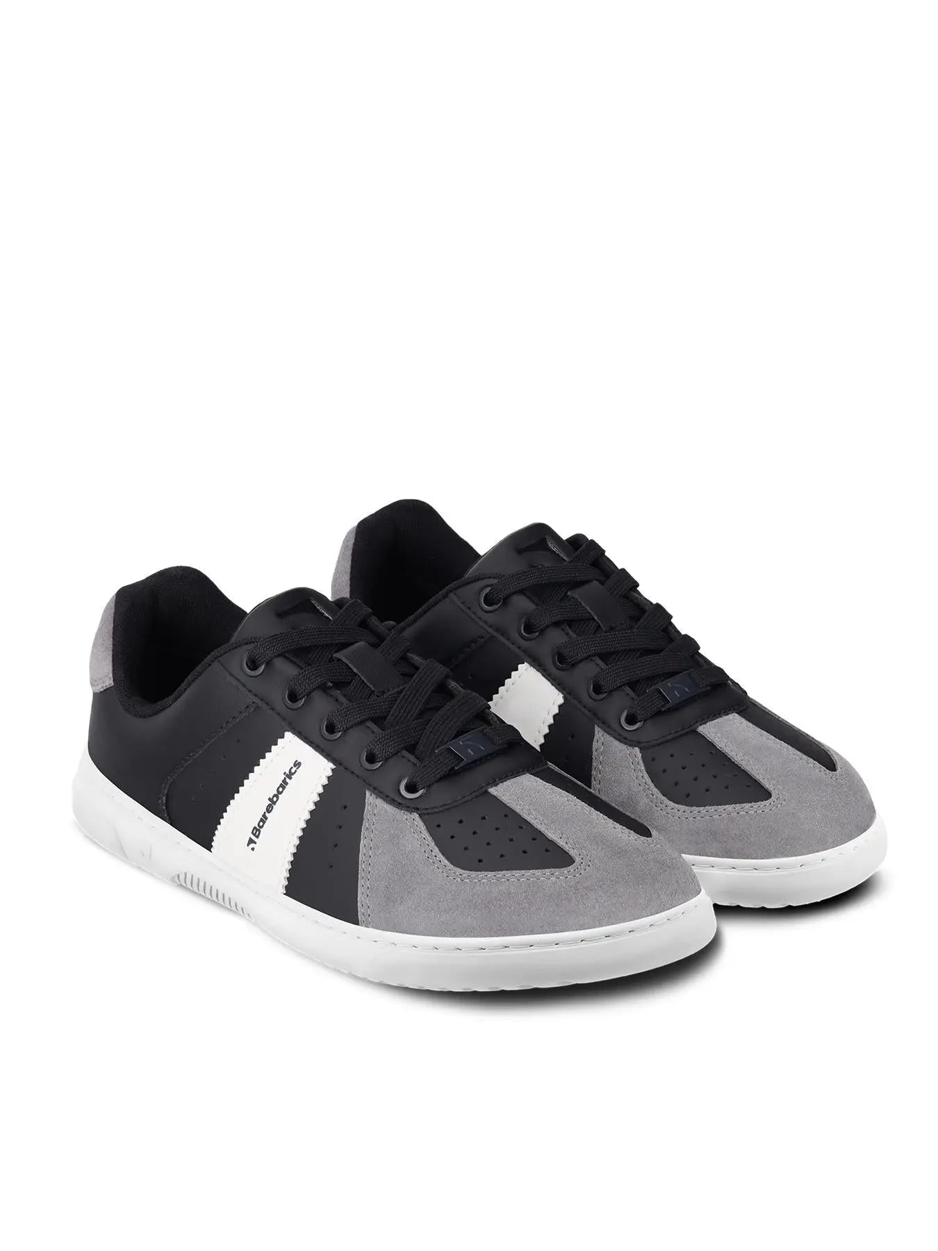 Barebarics - Icara Black & Dark Grey – Zapatillas barefoot unisex negro