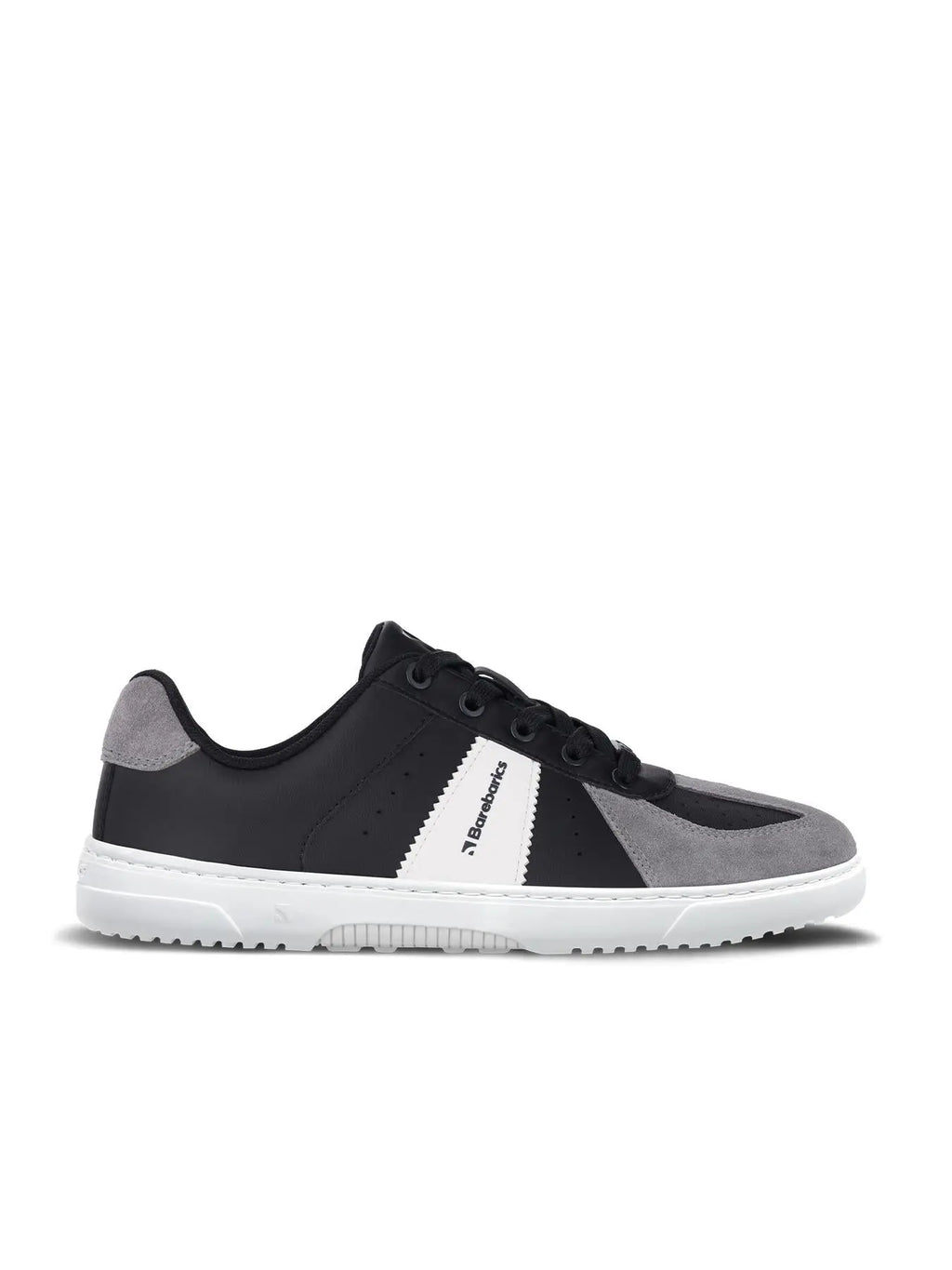 Barebarics - Icara Black & Dark Grey – Zapatillas barefoot unisex negro