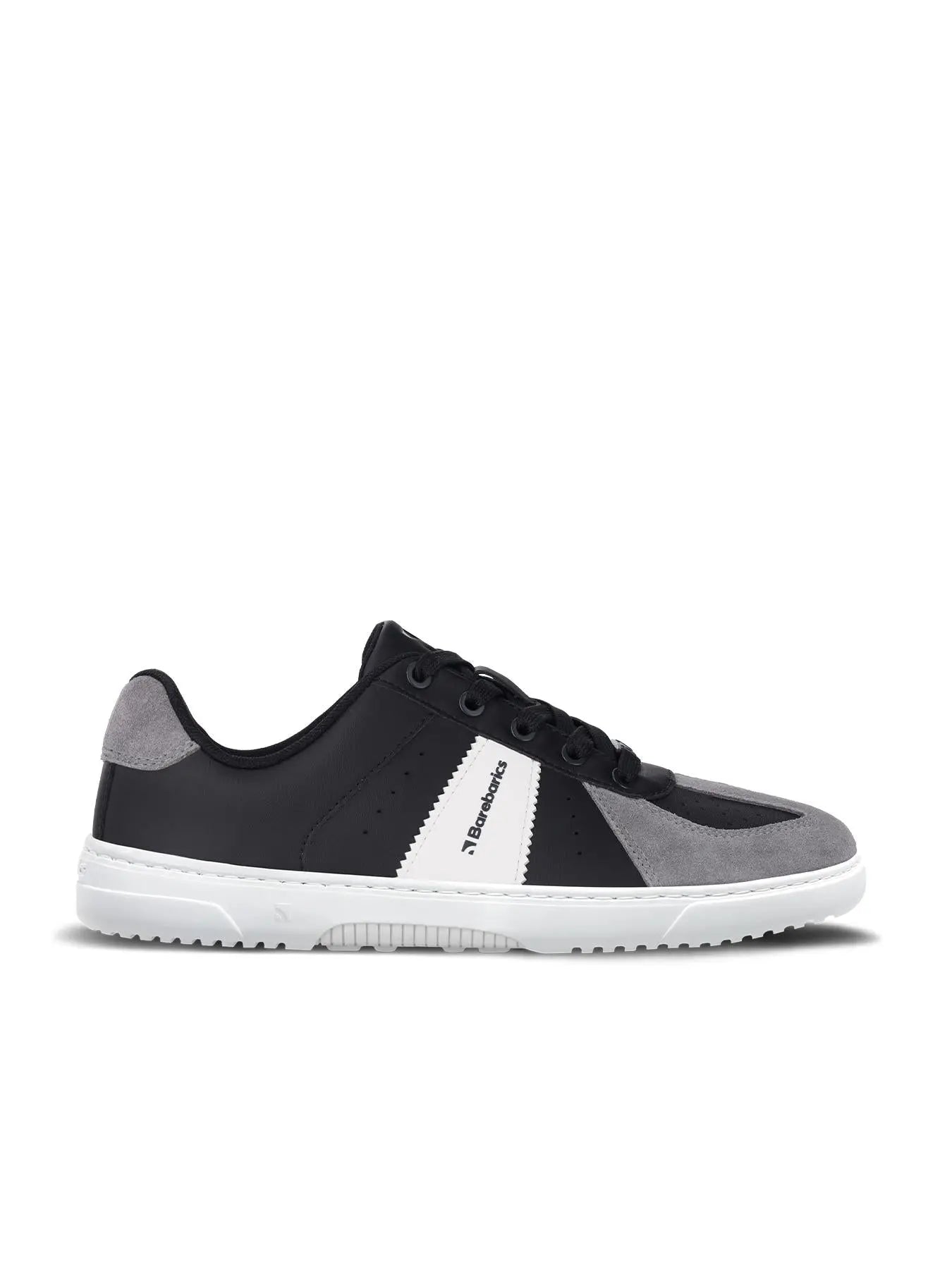 Barebarics - Icara Black & Dark Grey – Zapatillas barefoot unisex negro