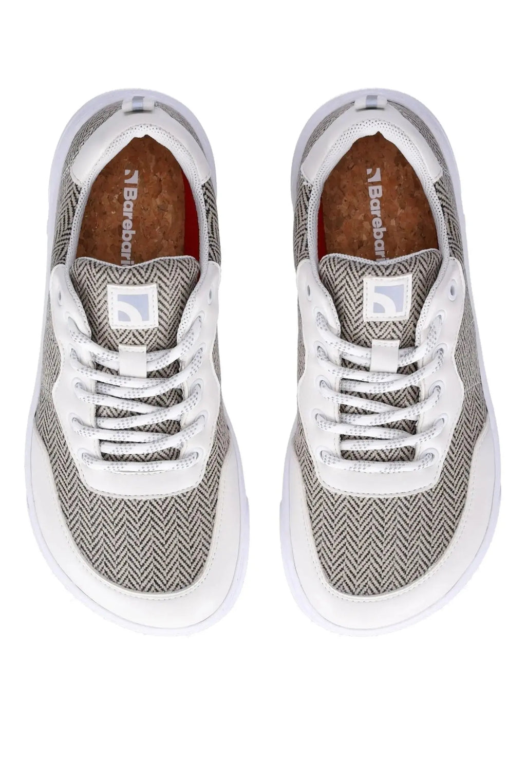 Barebarics - Kudos Blanc & Gris T43 - Chaussures barefoot