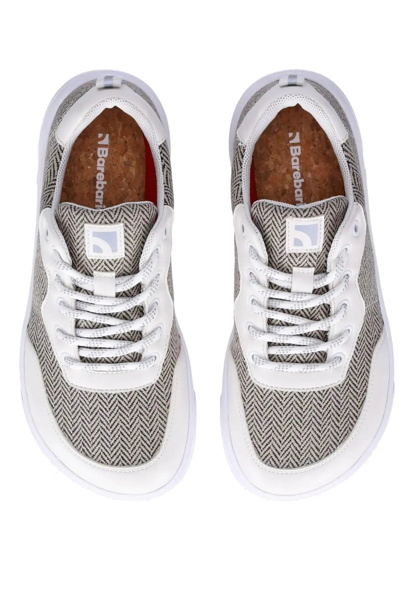 Barebarics - Kudos Blanc & Gris T43 - Chaussures barefoot