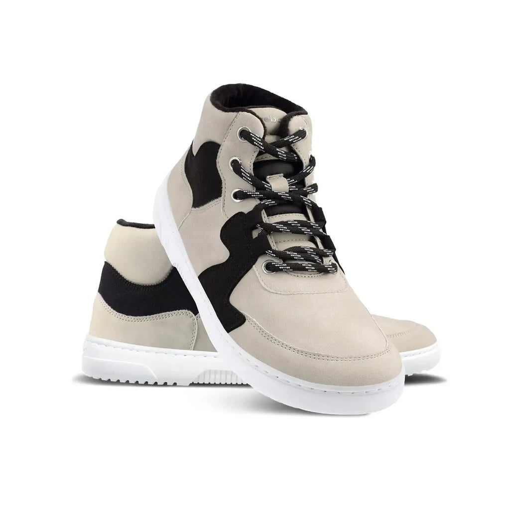 Barebarics - Lynx Beige & White - Botines deportivos barefoot T41