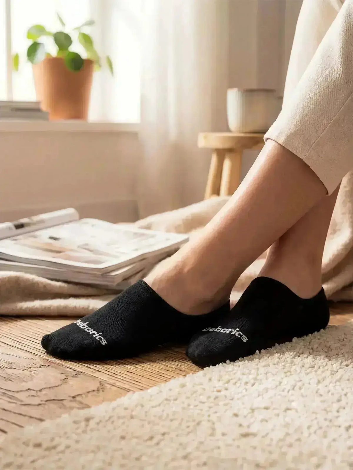 Barebarics - No Show Black 3 pack - Calcetines barefoot