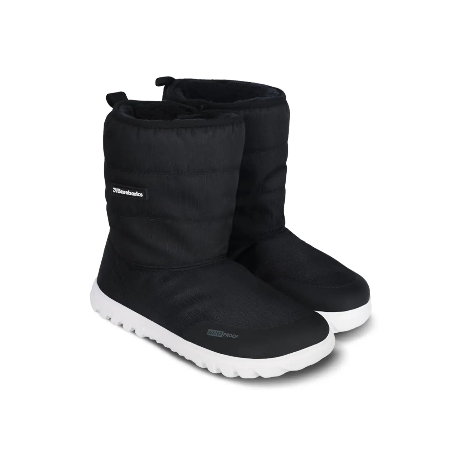 Barebarics - PolarStride Noir - Bottes de neige barefoot