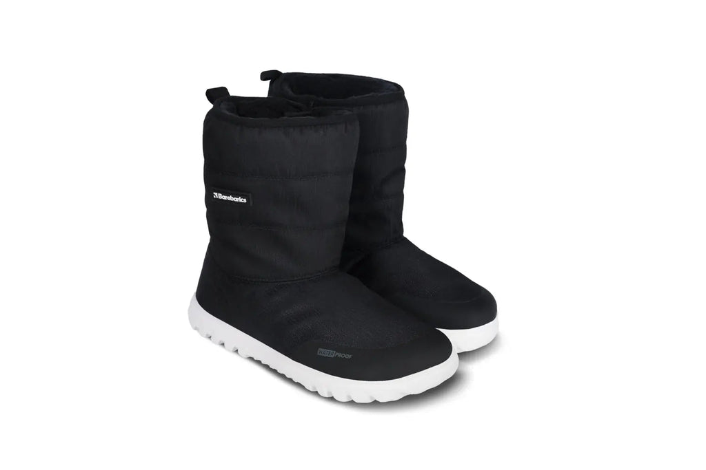 Barebarics - PolarStride Noir - Bottes de neige barefoot