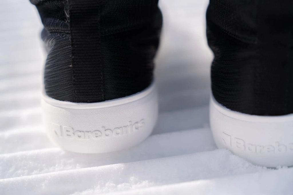 Barebarics - PolarStride Noir - Bottes de neige barefoot