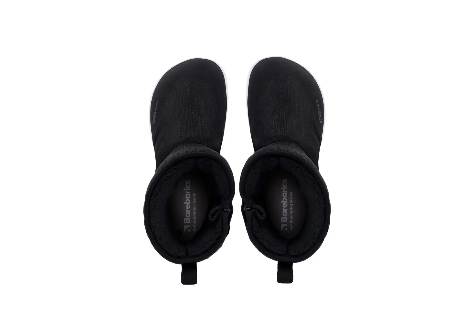Barebarics - PolarStride Noir - Bottes de neige barefoot