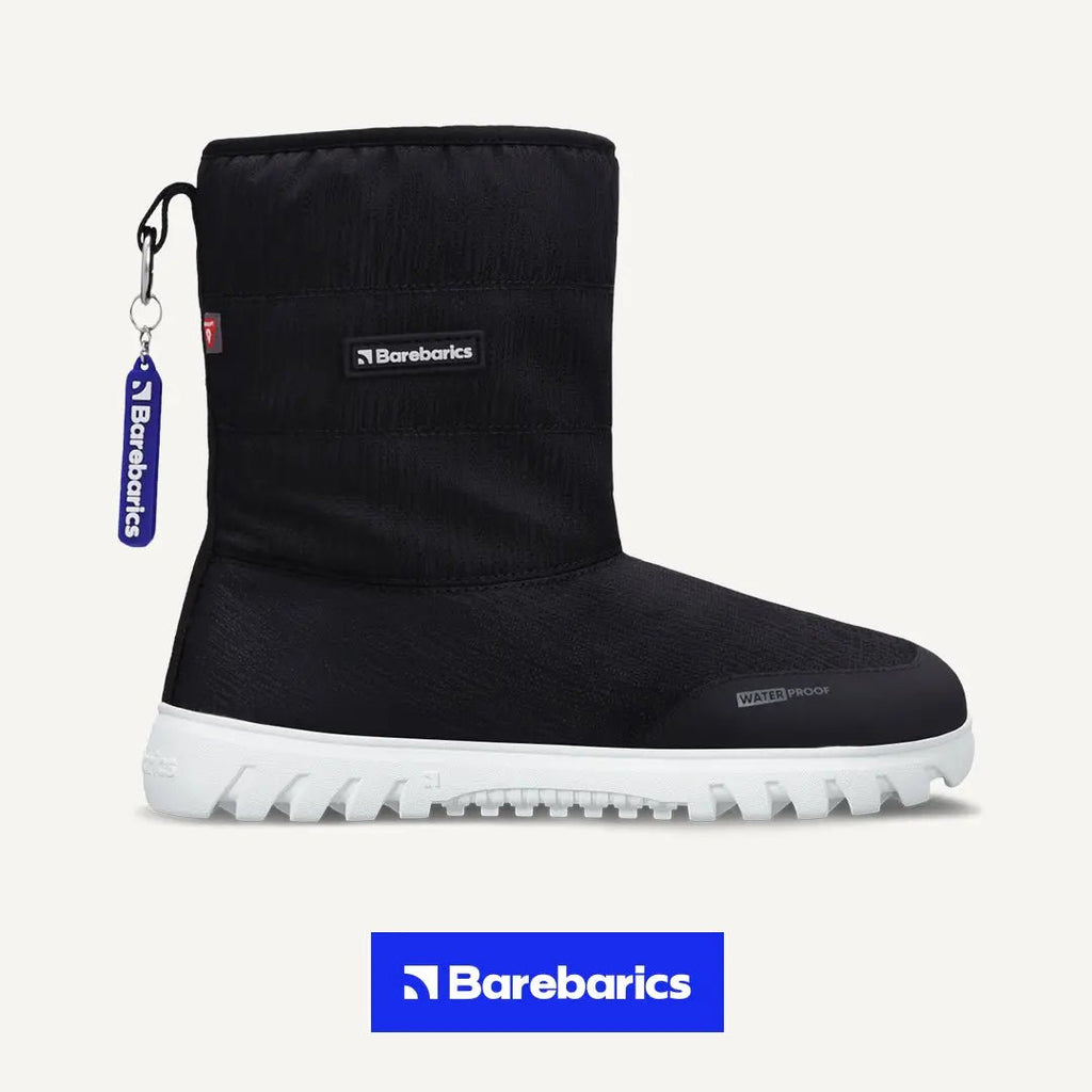 Barebarics - PolarStride Noir - Bottes de neige barefoot