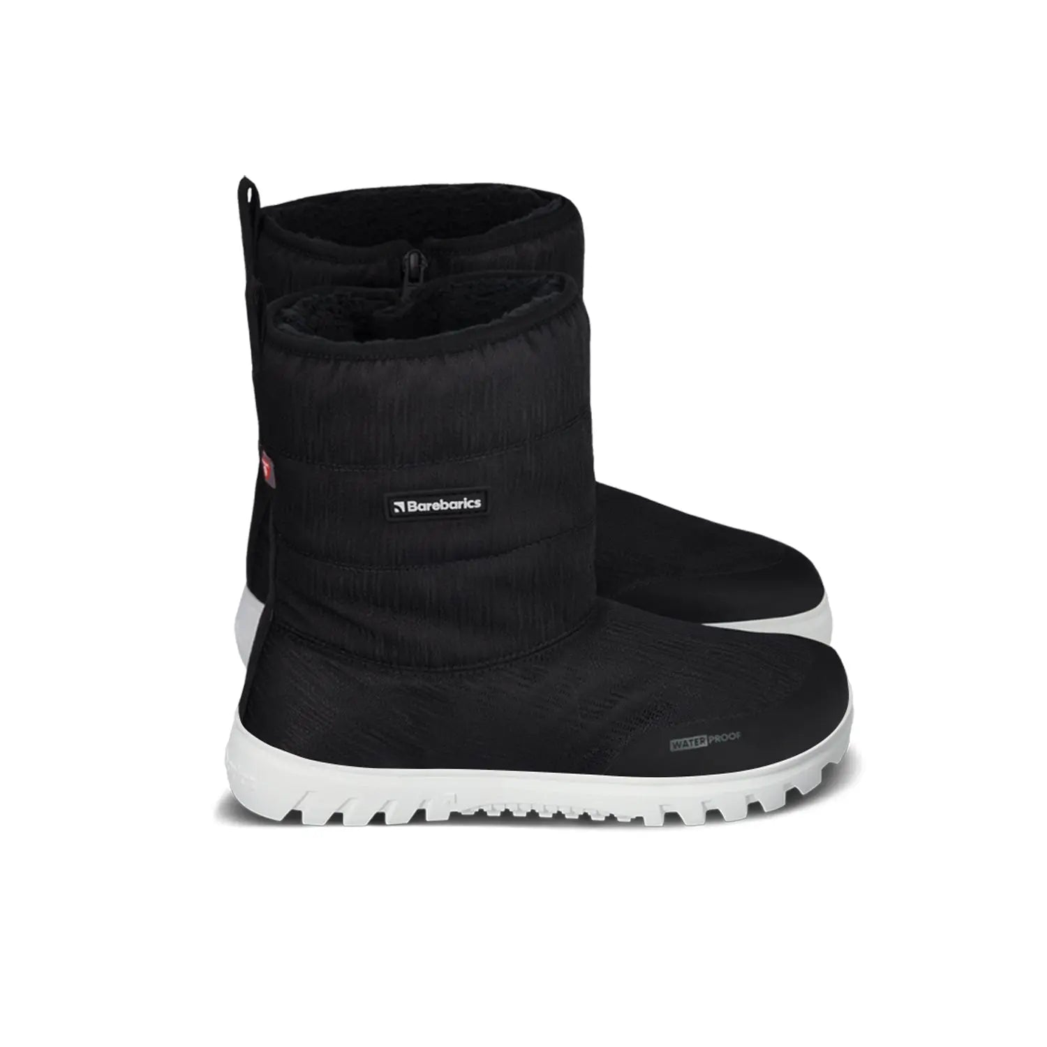 Barebarics - PolarStride Noir - Bottes de neige barefoot