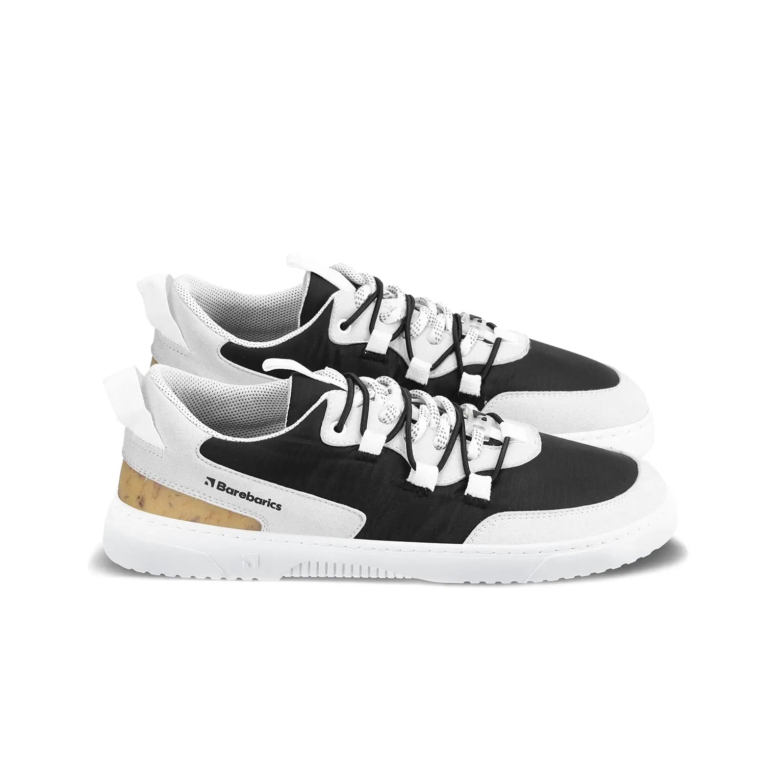 Barebarics - Revive Light Grey & Black - Zapatillas barefoot unisex gris claro