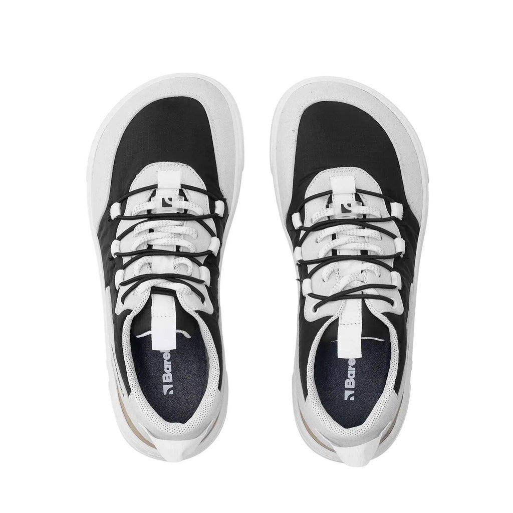 Barebarics - Revive Light Grey & Black - Zapatillas barefoot unisex gris claro