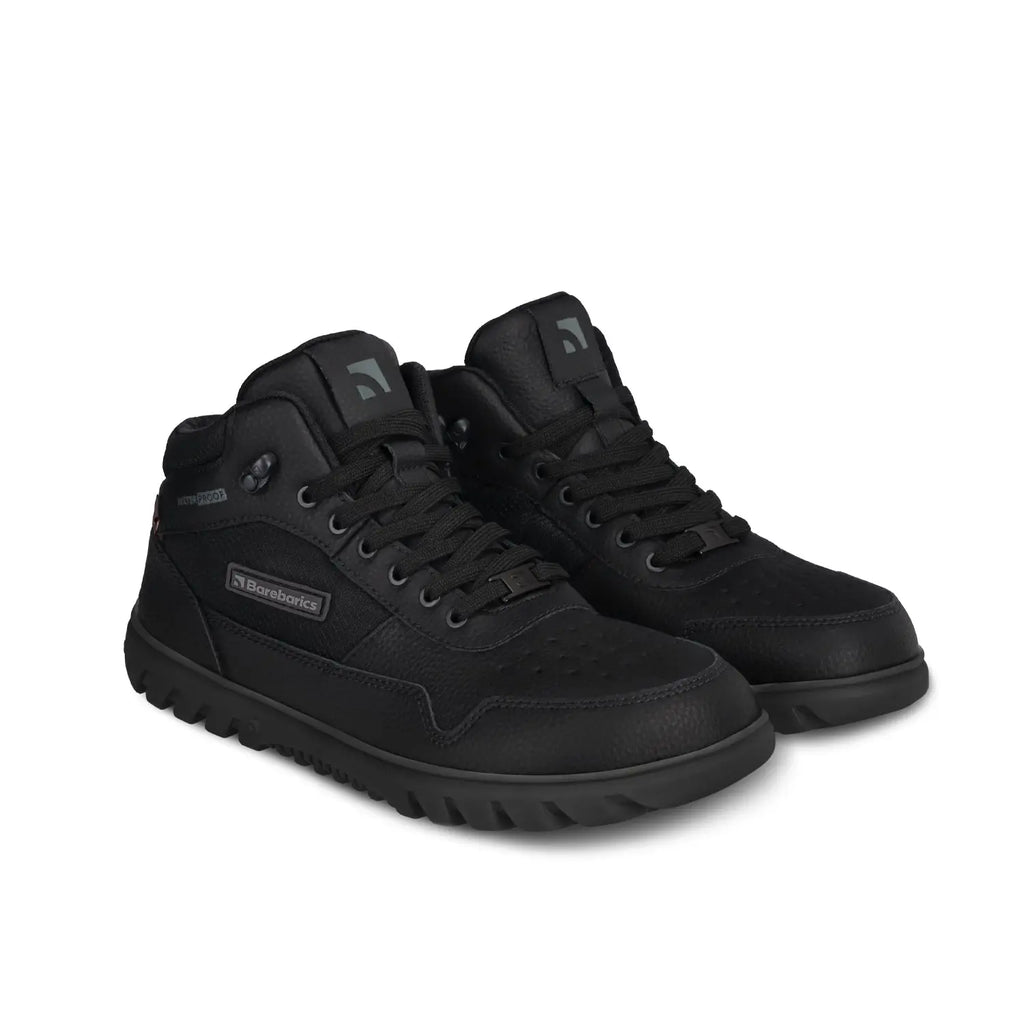 Barebarics - UrbanEdge All Black - Botas impermeables barefoot