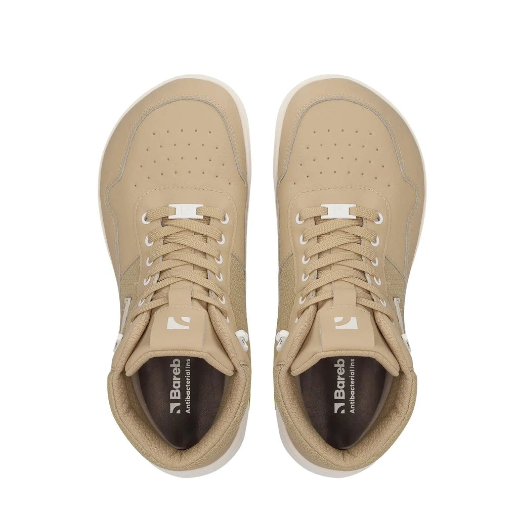 Barebarics - UrbanEdge Beige - Bottes barefoot imperméables