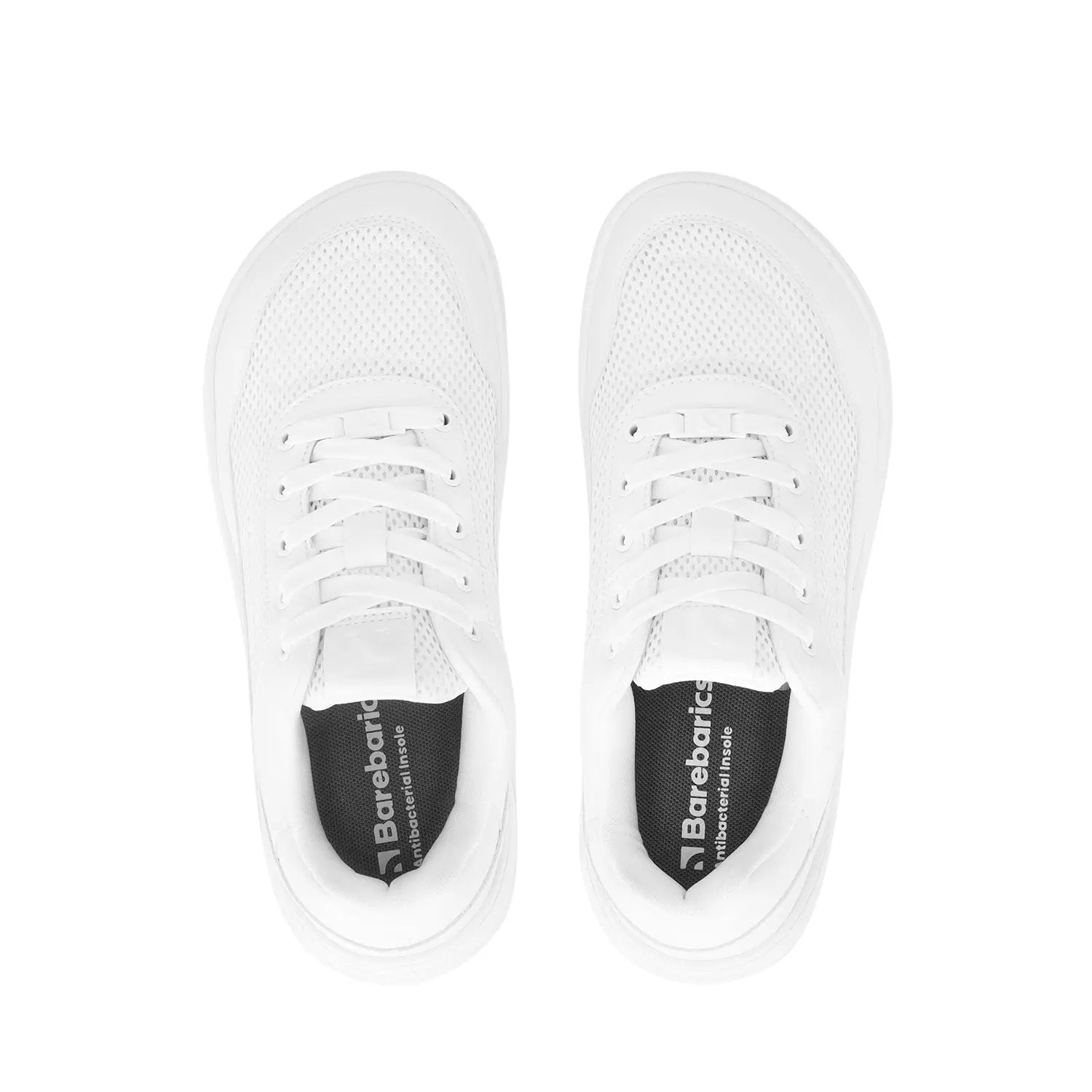 Barebarics - Vaporo All White - Zapatillas barefoot unisex blanco