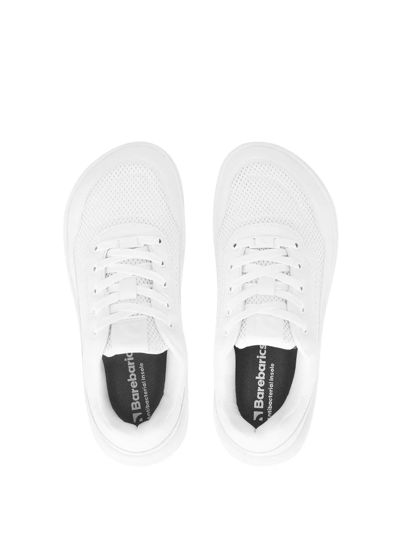 Barebarics - Vaporo All White - Zapatillas barefoot unisex blanco