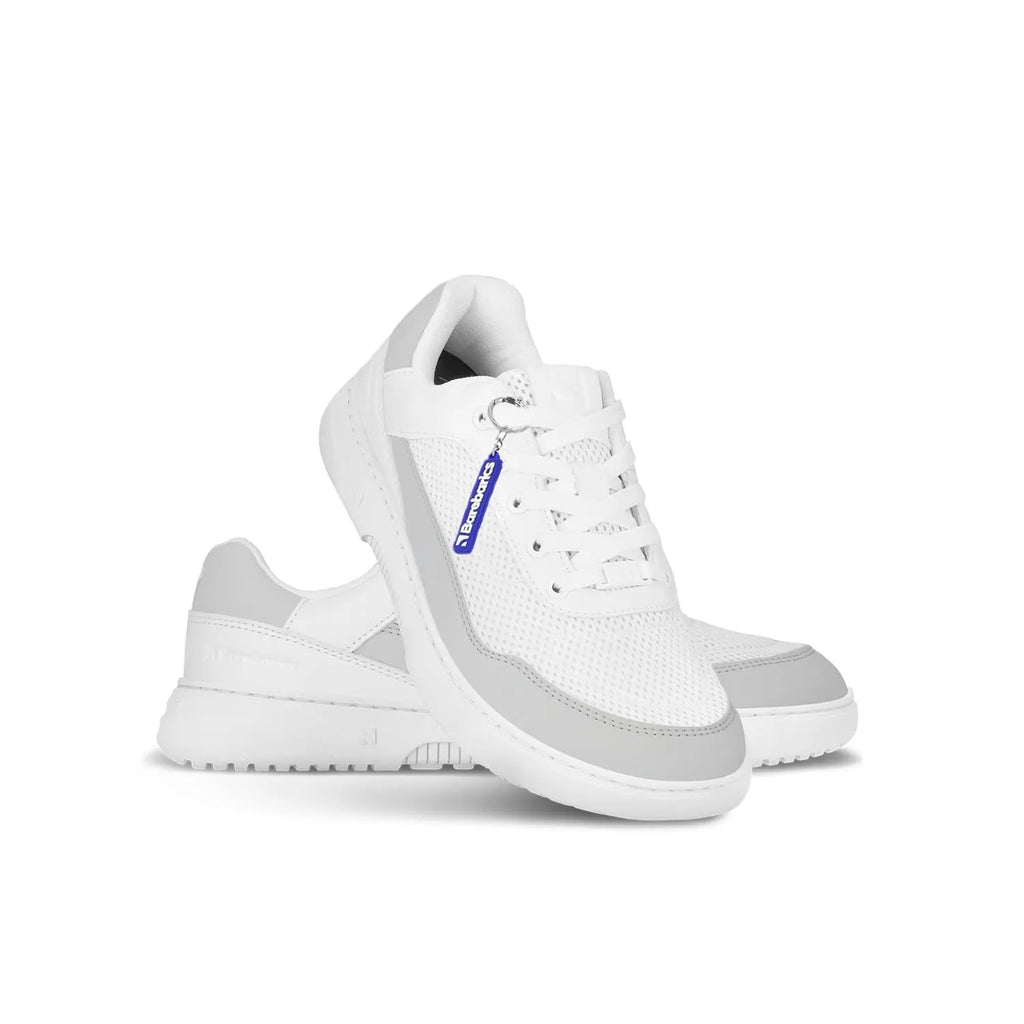 Barebarics - Vaporo White & Light Grey - Zapatillas barefoot unisex blanco y gris