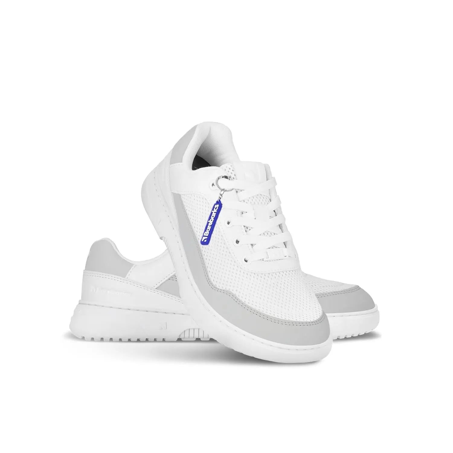 Barebarics - Vaporo White & Light Grey - Zapatillas barefoot unisex blanco y gris