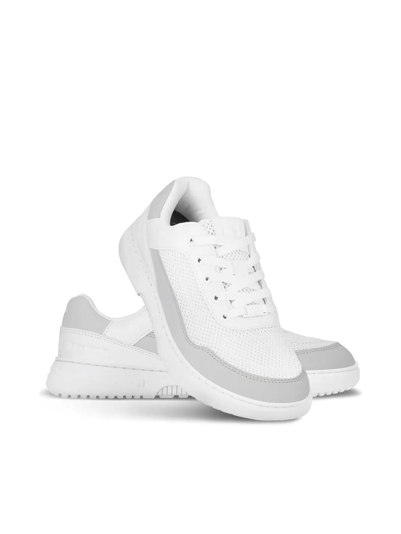 Barebarics - Vaporo White & Light Grey - Zapatillas barefoot unisex blanco y gris