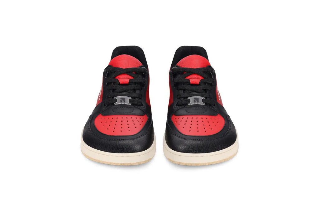 Barebarics - Wave Black & Red - Zapatillas barefoot unisex negro y rojo
