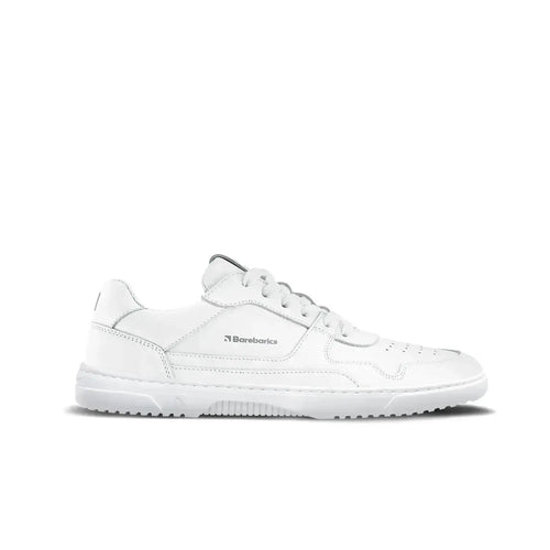 Barebarics - Zing Tout Blanc Cuir - Chaussures barefoot
