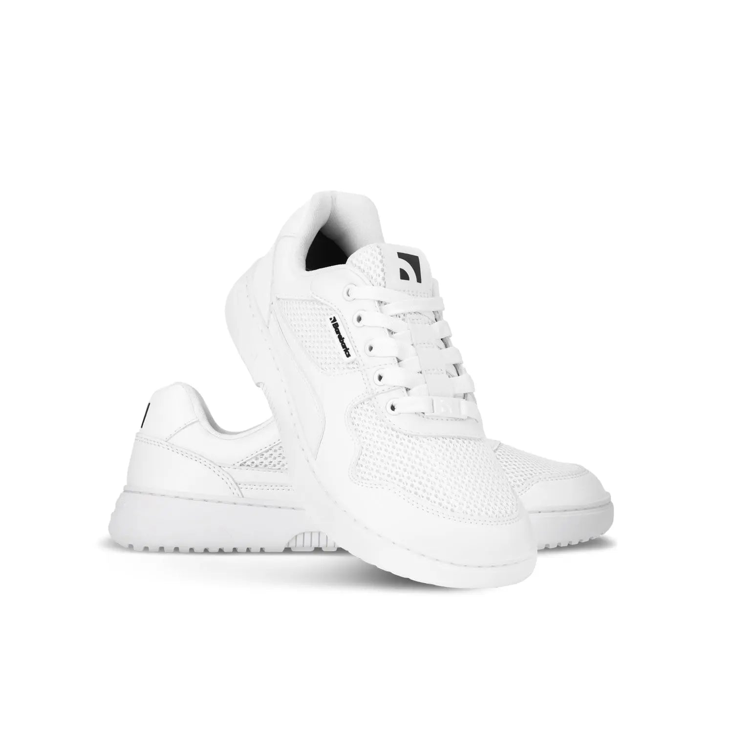 Barebarics - Zing Fresh All White – Zapatillas barefoot frescas unisex blancas