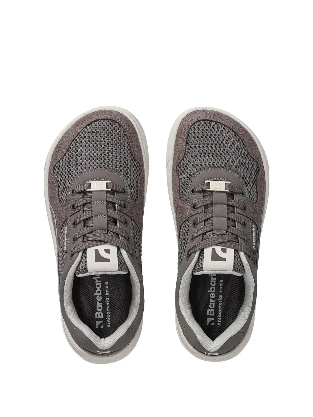Barebarics - Zing Fresh Dark Grey - Zapatillas barefoot frescas unisex gris oscuro