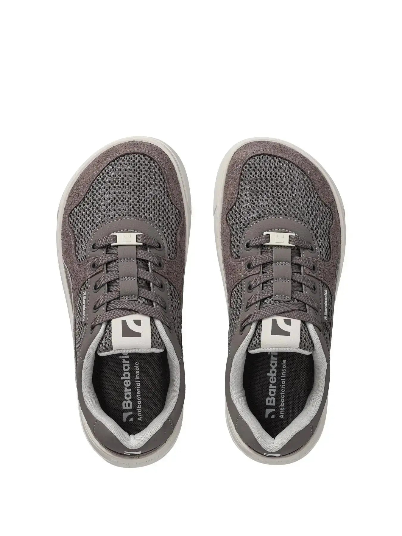 Barebarics - Zing Fresh Dark Grey - Zapatillas barefoot frescas unisex gris oscuro