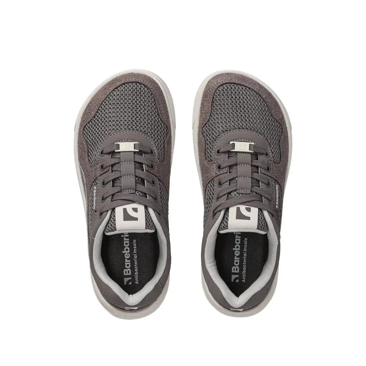 Barebarics - Zing Fresh Dark Grey - Zapatillas barefoot frescas unisex gris oscuro